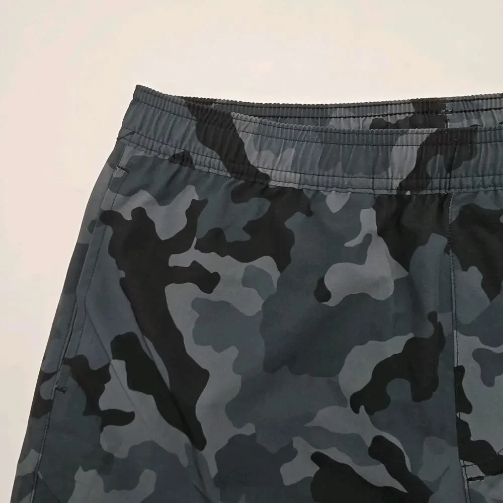 Chubbies Shorts Mens Black Camo Boxer Lined Athlounger Neon Glows
